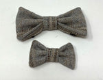 Dog Bow Tie - Grey Tweed