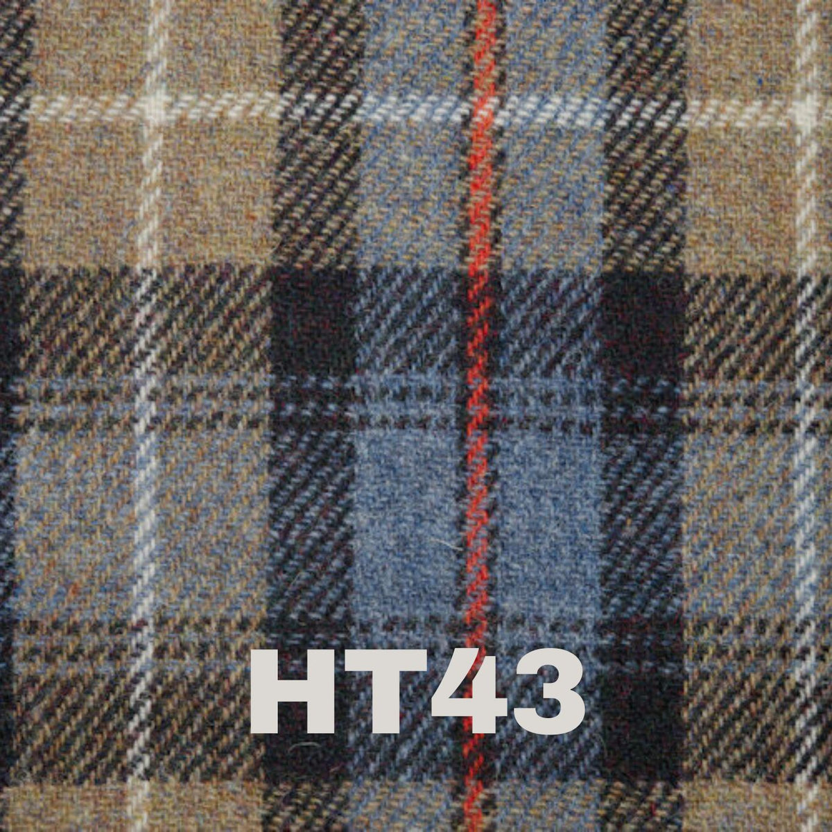 Gigantic Harris Tweed Hip Flask 64oz