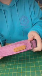 Dog Collar - Lilac Tweed