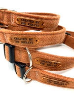 Dog Collar - Orange Tweed